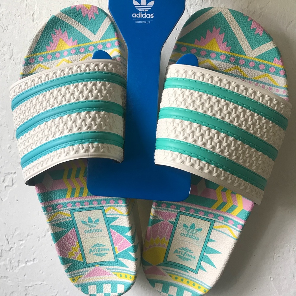 Adidas x AriZona Iced Tea Adilette slides